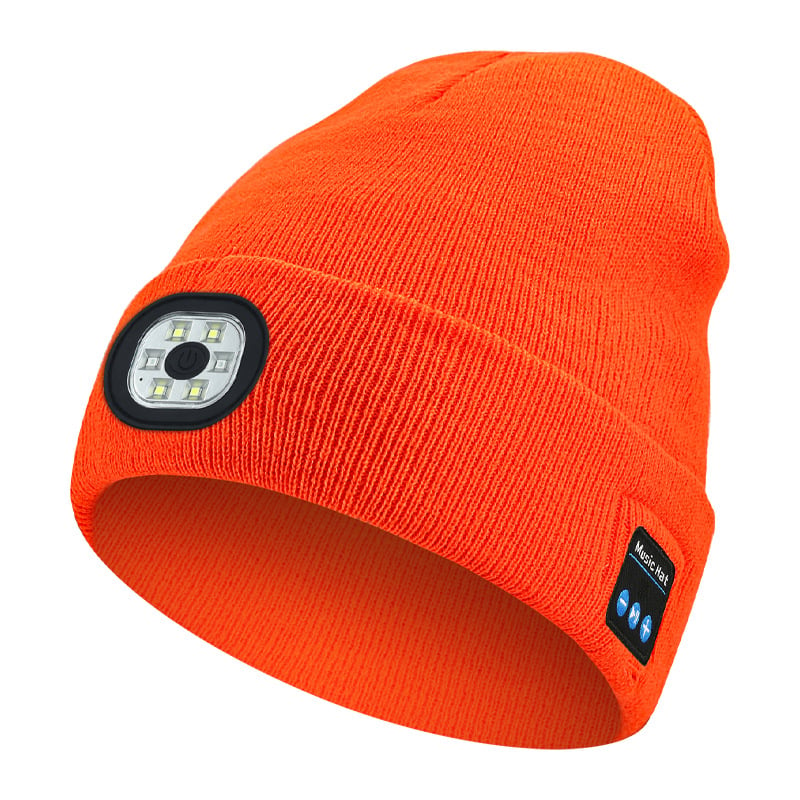 LED Bluetooth Beanie for Ultimate Warmth and Music Enjoyment